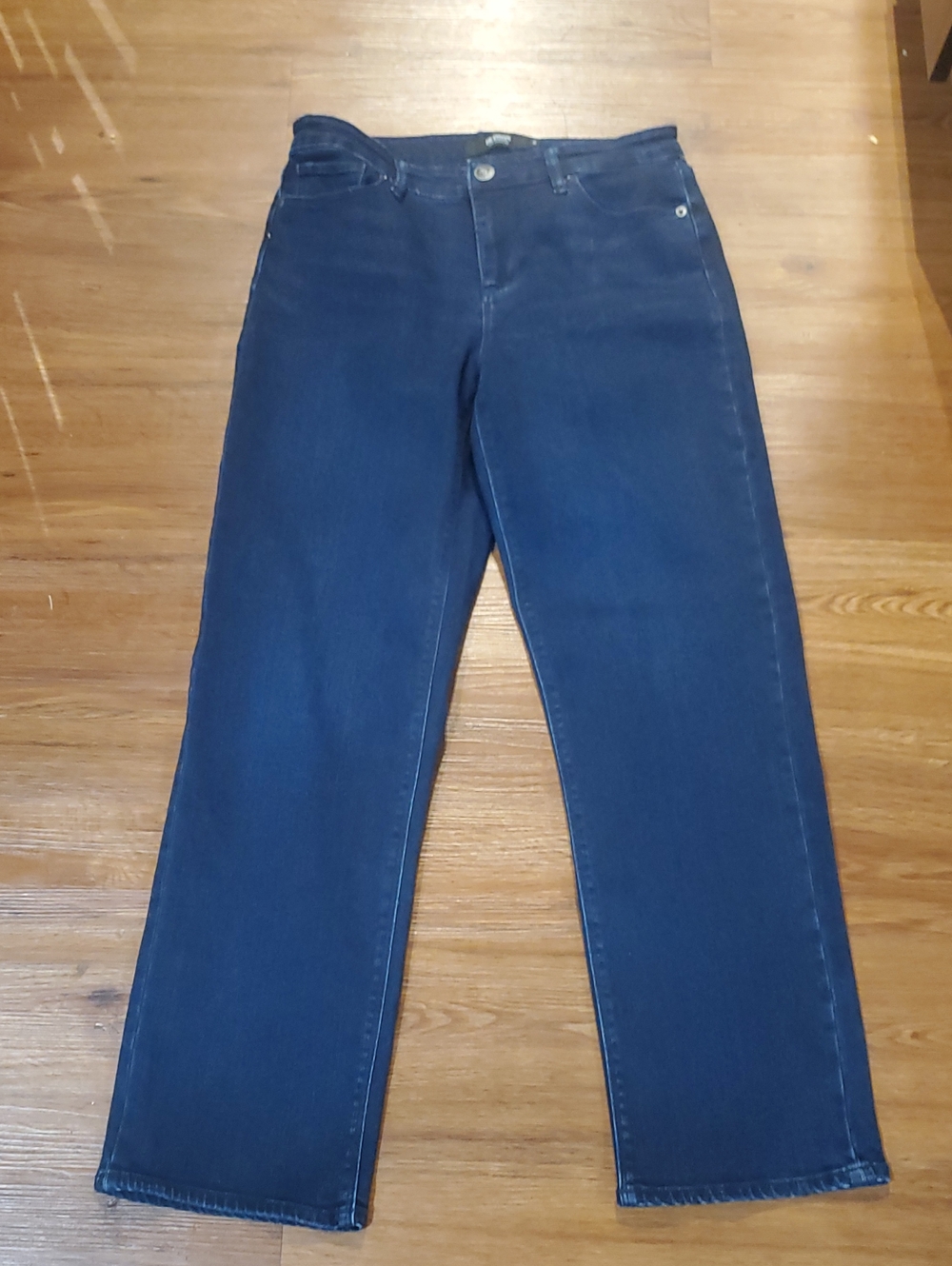 Hudson Jeans Women's Straight Leg Jeans - Navy Blue
